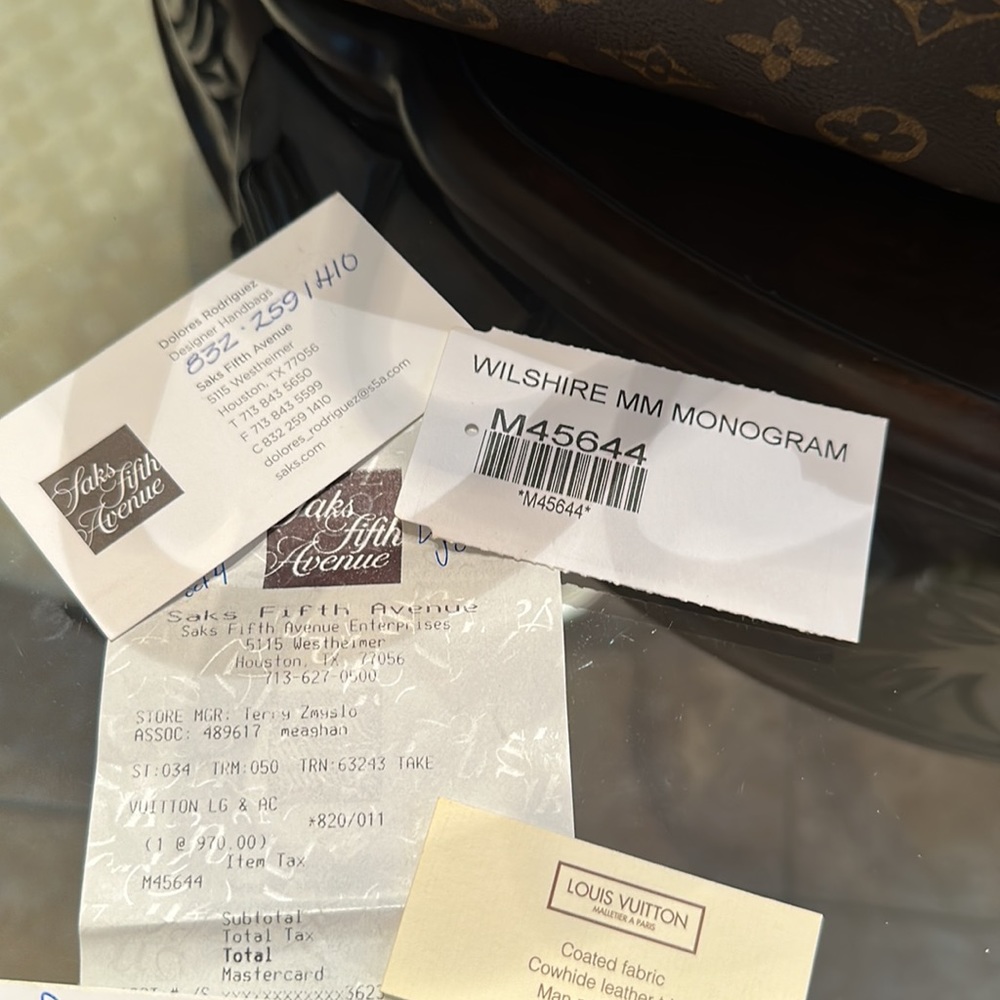 Louis Vuitton Wilshire MM Monogram tote - Picture 16 of 16